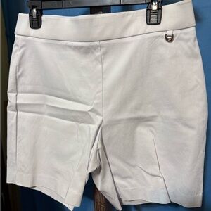 Rafaella White Women's Bermudas